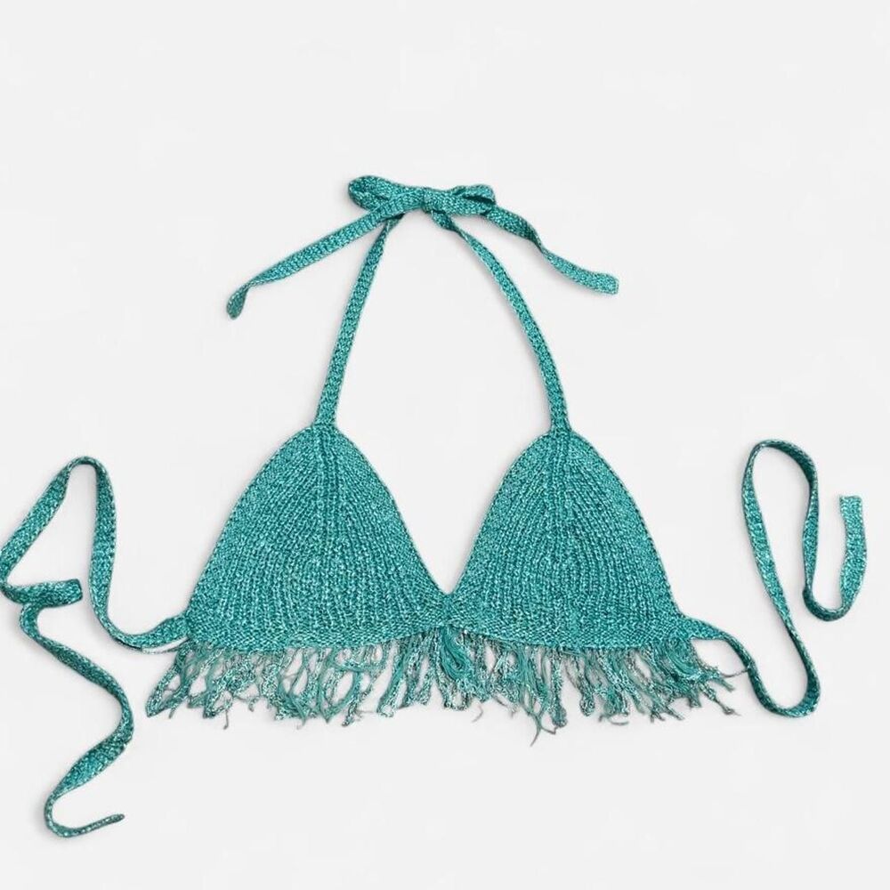 Asta Resort Aqua Bralette Top